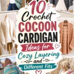 Crochet Cocoon Cardigan Ideas for Cozy Layering and Different Fits