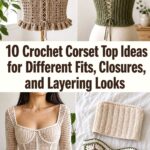 Crochet Corset Top Ideas for Different Fits Closures and Layering Looks