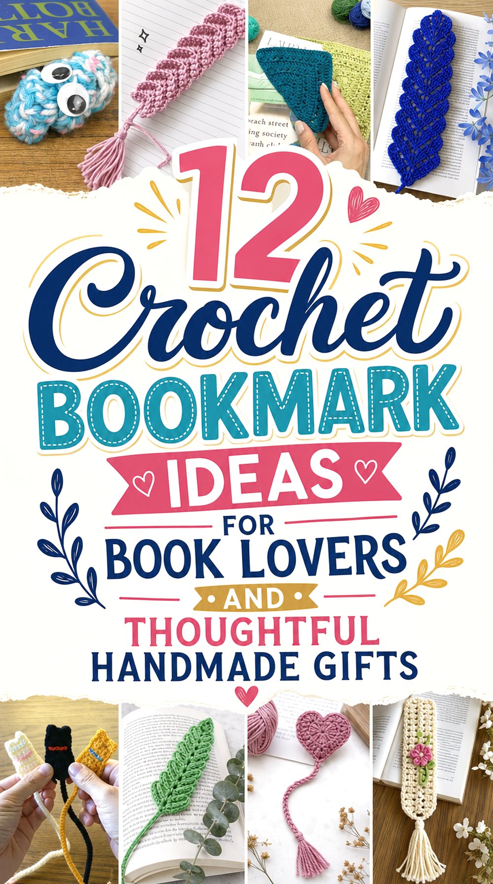 Crochet Bookmark Ideas for Book Lovers and Thoughtful Handmade Gifts