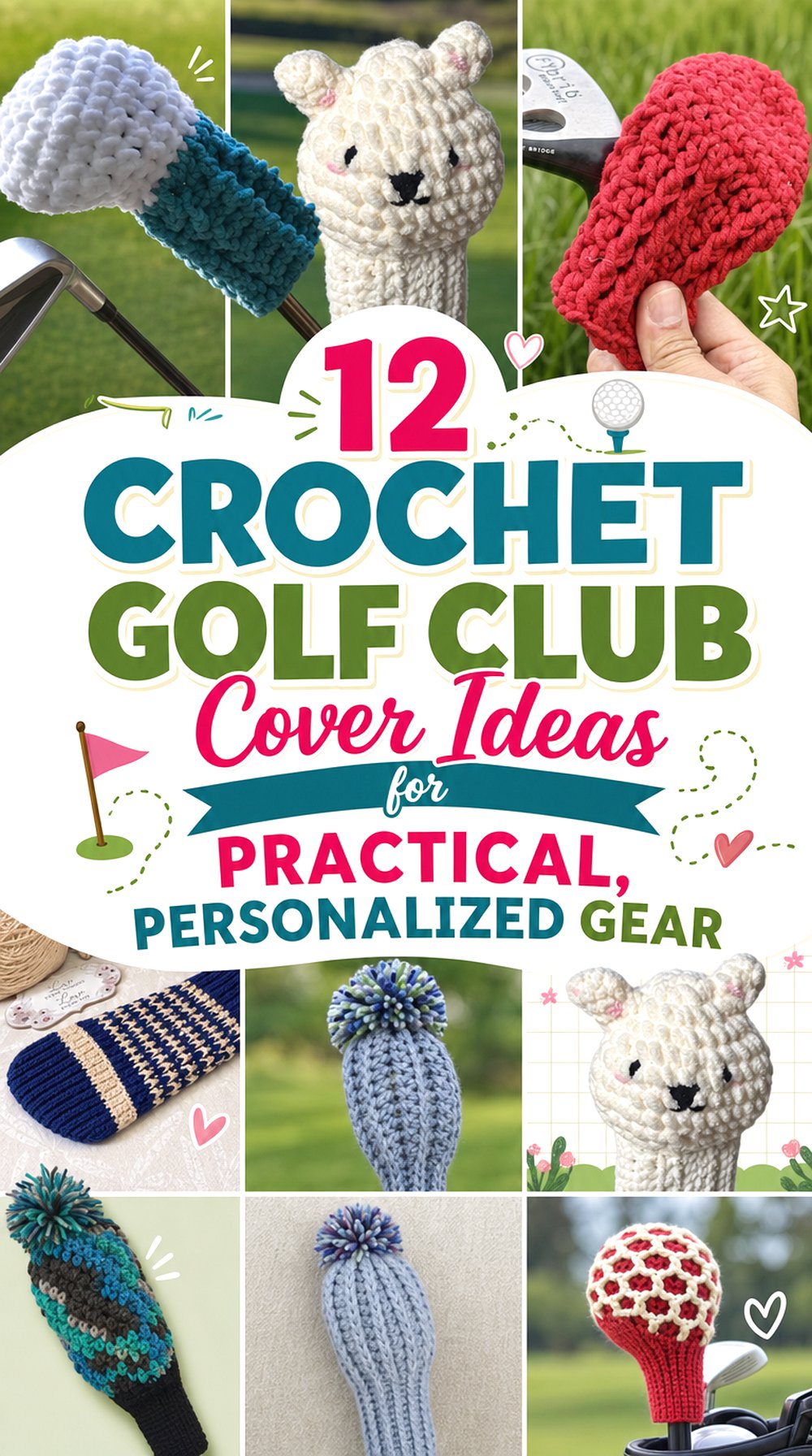 Crochet Golf Club Cover Ideas for Practical Personalized Gear