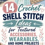Crochet Shell Stitch Ideas for Textured Accessories Wearables and Home Projects
