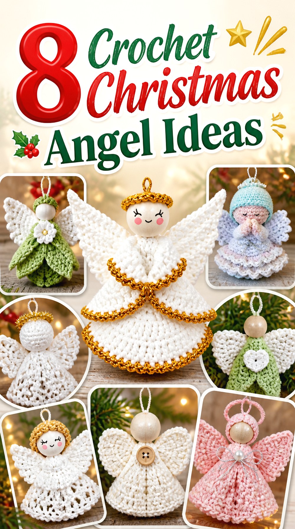 Crochet Christmas Angel Ideas