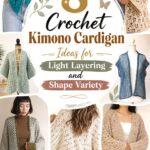 Crochet Kimono Cardigan Ideas for Light Layering and Shape Variety