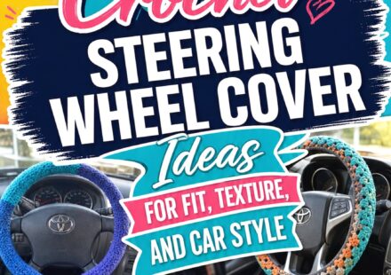 Crochet Steering Wheel Cover Ideas for Fit Texture and Car Style