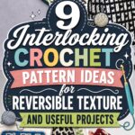 Interlocking Crochet Pattern Ideas for Reversible Texture and Useful Projects