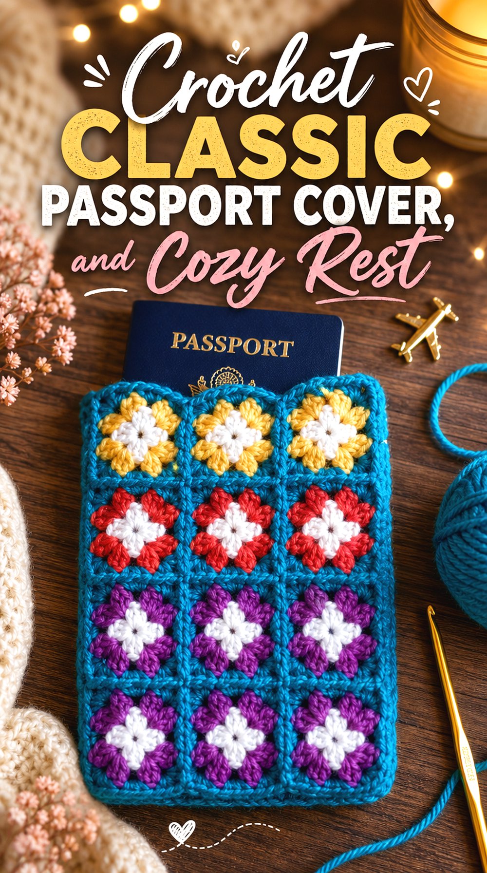 Crochet Classic Passport Cover