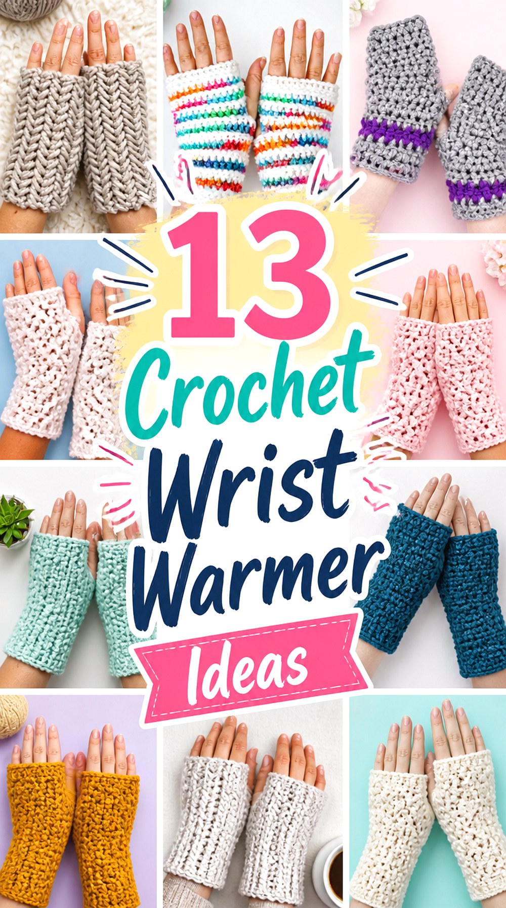 Crochet Wrist Warmer Ideas