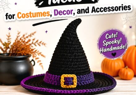 Crochet Witch Hat Ideas for Costumes Decor and Accessories