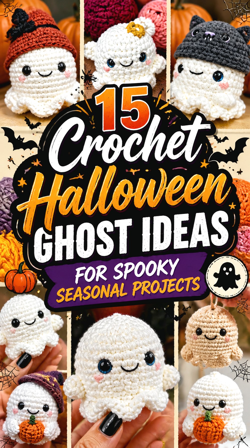 Crochet Halloween Ghost Ideas for Spooky Seasonal Projects