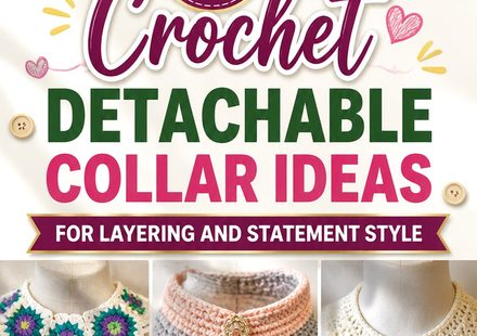 Crochet Detachable Collar Ideas for Layering and Statement Style