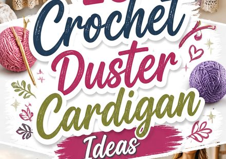 Crochet Duster Cardigan Ideas