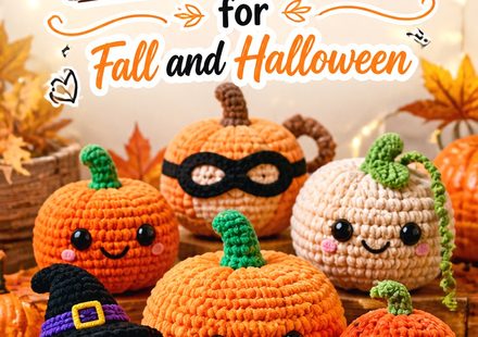 Crochet Pumpkin Amigurumi Ideas for Fall and Halloween