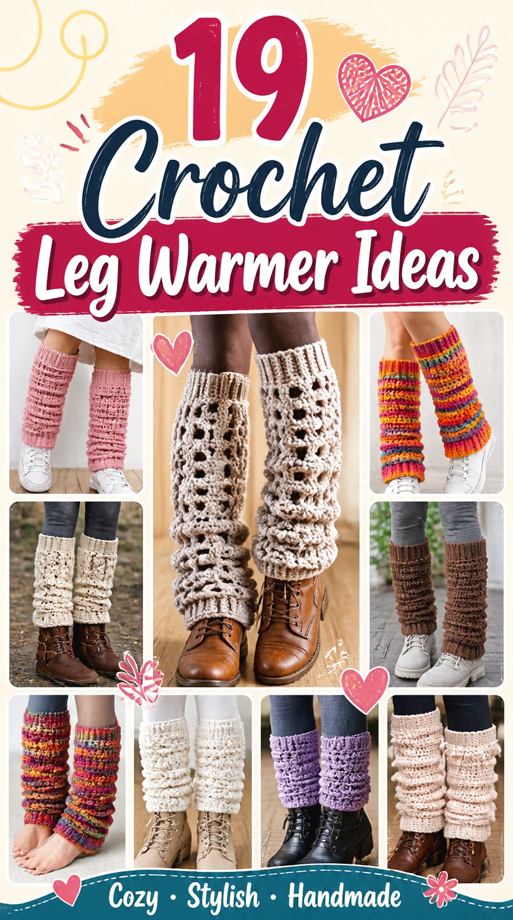 Crochet Leg Warmer Ideas